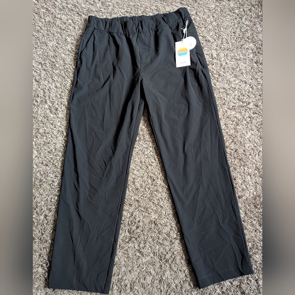 Vuori Pants - NWT Vuori Black 25" Miles Ankle Athletic Pant Women's L